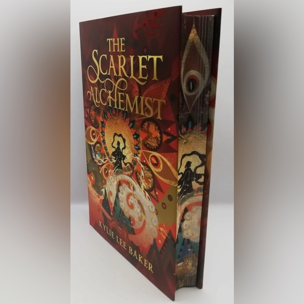 The Scarlet Alchemist by Kylie Lee Baker Fairyloot Signed with Sprayed Edges